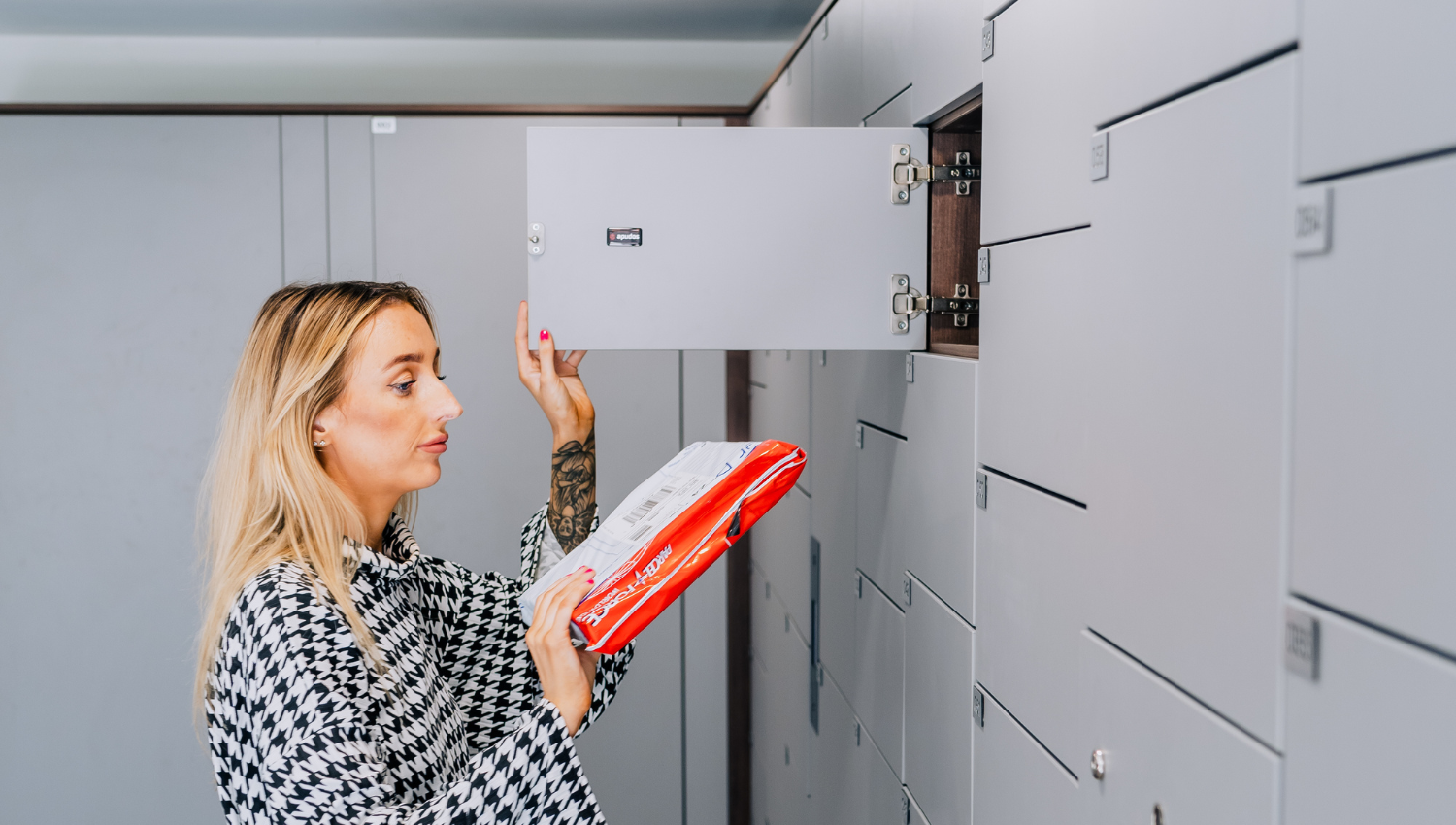 Pickup Lockers - - Apudos Smart Parcel Lockers Pickup